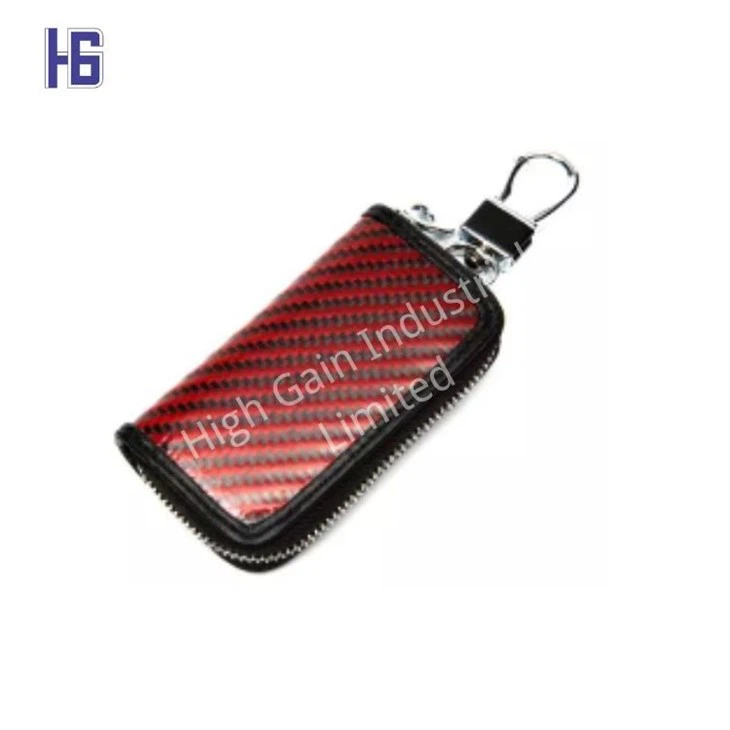hybrid key bag in red